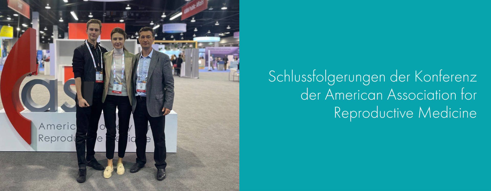 Die Konferenz der American Association of Reproductive Medicine in Los Angeles.