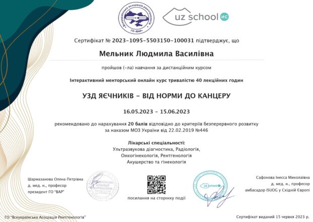 Мельник Людмила Василівна