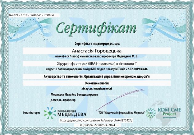 Городецька Анастасія Миколаївна