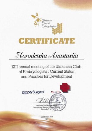 Городецька Анастасія Миколаївна