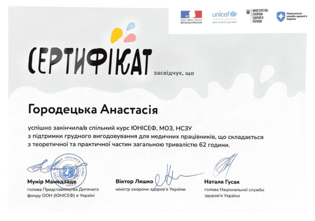 Городецька Анастасія Миколаївна