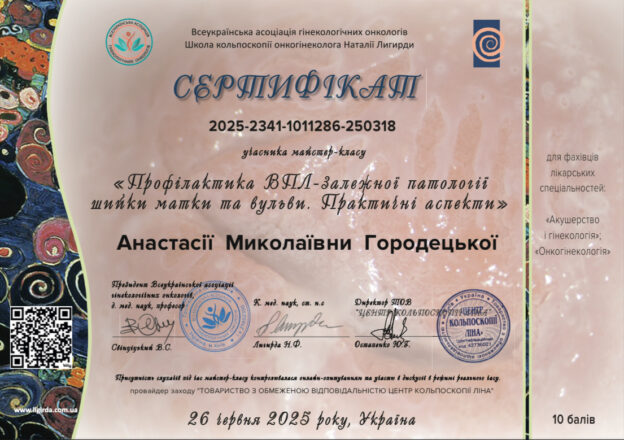 Городецька Анастасія Миколаївна